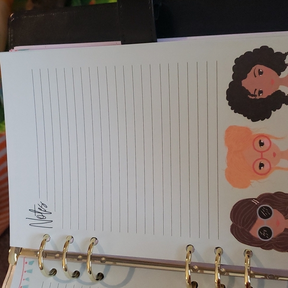 Agenda 52 Leopard 6 Ring Planner Binder - Picture 3 of 7